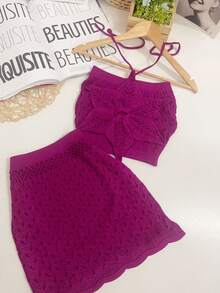 Modal With Feminine - Red Violet - View 3