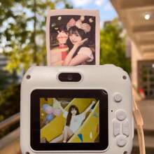 Student Favorite HD Dual-Camera Digital Compact Camera, Capturing Wonderful Moments With 48 Million Ultra-Clear Pixels, Complete With Video Recording & Playback Functions. - White - View 5