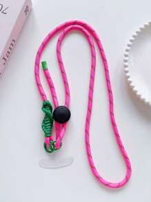 多色编织可调节手机挂绳，户外防丢失肩带绳