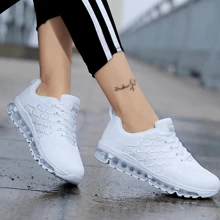 frysen Frysen Chaussures de sport pour hommes et femmes, chaussures de course, chaussures de course de rue, baskets avec coussin d'air, baskets respirantes et légères 877 34-46 EU