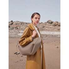 Women Top Handle Bags - Lạc đà - Xem 3