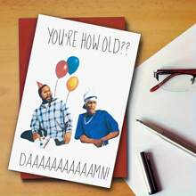Funny Birthday Cards With Envelopes, Perfect Birthday Cards For Family And Friends, "How Old Are You?", Humorous Birthday Cards - Multicolor - View 5