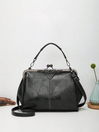 Bolso de hombro/bandolera retro suave para mujer, de gran capacidad y múltiples bolsillos, bolso de mano, bolso de embrague para mujer, bolso de fiesta/cena, bolso casual versátil, regalo de cumpleaños con correa de hombro extraíble