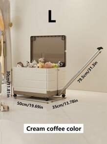 1pc Storage Box Household Artifact Large Capacity Toy Sorting Storage Box Cover Folding Student Book Storage Cabinet Basket