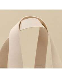 Ins 风格精致礼盒套装，雏菊礼品袋，透明手提包，婚礼礼品袋，礼品盒，婚礼糖果盒（1 大+1 小），不含丝带 - 米色 - 查看 8