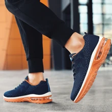 frysen Frysen Chaussures de sport pour hommes et femmes, chaussures de course, chaussures de course de rue, baskets avec coussin d'air, baskets respirantes et légères 877 34-46 EU