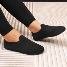 SOSENFER Men's Loafers.Versatile Lightweight Fashion Soft Slip-On Shoes - Black - View 1