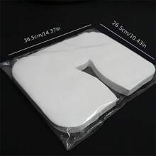 100pcs/Pack Beauty Salon Disposable Use Non-Woven Fabric Thickened Massage Bed Hole Towels - Multicolor - View 5