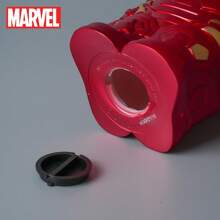 1PC Marvel Officially Licensed Iron Man Figure Save Money Movie Peripheral Collectible Change Series Money Box Desktop Decoration Sculpture Model Christmas Birthday Good Gift - Red - View 5