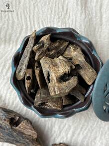 5g, Agarwood, Incense, Pure Natural, No Additives, Full Of Oil, Full Of Fragrance, High-Quality Agarwood, Used With Electronic Incense, Fireproof Incense, Suitable For Indoor Fresh Air, Sleep Aid, Relaxation, Concentration, Yoga, Health Care