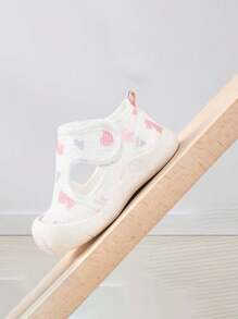 春夏 0-3 岁婴儿初学步鞋防滑软底网眼透气舒适婴儿凉鞋