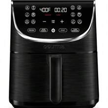 Freidora de aire con visualización digital de 7 cuartos de galón, cocina grande con 12 ajustes preestablecidos de cocina, cesta de freidora de aire XL de 1700 W, potencia multifunción
