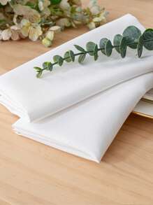 6/12/280pcs Minimalist Solid Color Cloth Napkins, Washable And Reusable For Restaurant, Party, Banquet, Dining Table