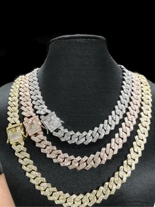 Hip Hop Punk Classic Minimalist Miami Cuban Chain,Matching Bracelets Y2K Goth Gold Jewelry, Necklace For Woman, Bracelet & Earring Sets, Women's Fashion Jewelry, Ladies Jewellery, Mom Gifts, Everyday Street Dance Rap Wear, Gifts For Christmas Gifts, Thanksgiving, Chain Necklaces, Jewelry Sets For Women, Chains, Accessories Women, Gold Set, Earring Christmas Decoration Christmas Jewelry For Women