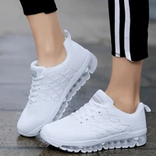 frysen Frysen Chaussures de sport pour hommes et femmes, chaussures de course, chaussures de course de rue, baskets avec coussin d'air, baskets respirantes et légères 877 34-46 EU