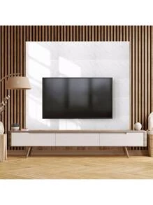20PCS Self-Adhesive Black Marble PVC Cladding Wall Panels For Kitchen Bathroom Carnival Home Sticker - 黑與白 - 查看 4