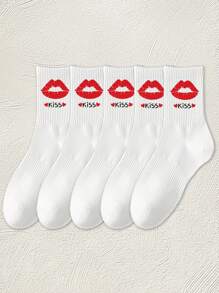 1/3/5/10 par damskich skarpetek, czarne skarpetki, białe skarpetki, damskie skarpetki, śliczne skarpetki, dziewczęce skarpetki, jesienno-zimowe/wiosenne/jesienne/letnie, siateczkowe, oddychające detale, oddychająca konstrukcja otworów prowadzących, odprowadzanie wilgoci, miękkie i gładkie, odpowiednie na różne święta, sport, wypoczynek, biznes i inne codzienne ubrania, można nosić przez cały rok, kombinacje kolorów są losowe.