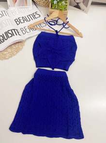 Modal With Feminine - Royal Blue - View 2