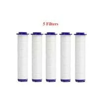 五种模式超强力淋浴喷头，采用优质ABS材质，内置滤芯，净化水质，呵护肌肤，附赠5个备用滤芯，适用于浴室、房车、游艇、户外、旅行拖车和露营车等场所，可替换高压淋浴喷头，多功能增压淋浴喷头，手持花洒，淋浴喷头配件，浴室工具 - 彩色 - 查看 13