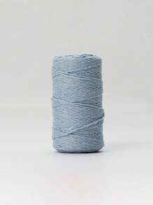 Sznurek do makramy 2 mm x 100 m, Kolorowa lina skręcana, Lina bawełniana, Przędza makramy do zawieszek ściennych, Wieszaki na rośliny, Rękodzieło, Projekty dekoracyjne DIY