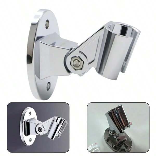 360 Degree Adjustable Bracket Universal Shower Head Bracket With Suction Cup Wall Mounted Punch-Free Bracket Bathroom Accessories Shower Head Bracket