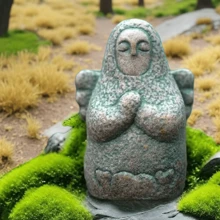 1pc Aquarium Fish Tank Fish Tank Zelda Legend Decoration Japanese Lalu Sea Goddess Ornaments Guardian Bonsai Hylia Model Landscaping