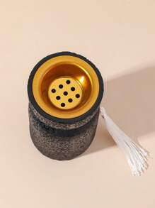 A Fashionable And Exquisite Graduation/Holiday Gift, Cylindrical Aroma Diffuser Decor, Ideal Birthday Gift - Black - View 3
