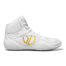Men's Wrestling Shoes With Lightweight,Sdtdid Boxing Shoes Made Of Micro Suede For Gym,Powerlifting,Bodybuilding,Training Etc. - 白色 - 查看 2