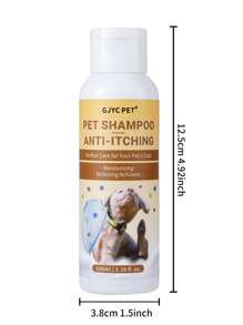 GJYC PET Hypoallergenic Anti-Itch Shampoo For Dogs & Cats – Soothes Itchy, Dry Skin & Relieves Scratching – Shea Butter & Botanical Extracts – PH Balanced Pet Wash For Sensitive Skin – 3.38 Fl Oz - Multicolor - View 6