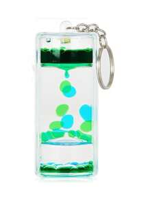 Liquid Motion Bubbler Keychains For Kids -Liquid Timer For Stress Relief, Calming Toys- Fidget Keychains For Gifts And Party Favors -Mesmerizing Sensory Toys (Set Of 3 / 1)