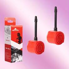 2 件 VXM 公路自行车 700c 轮胎内胎，超轻 TPU 轮胎内胎，带法式气门自行车零件 - 彩色 - 查看 6