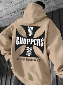 Men's  West Coast Sweatshirt Choppers Brian - Beige - View 1