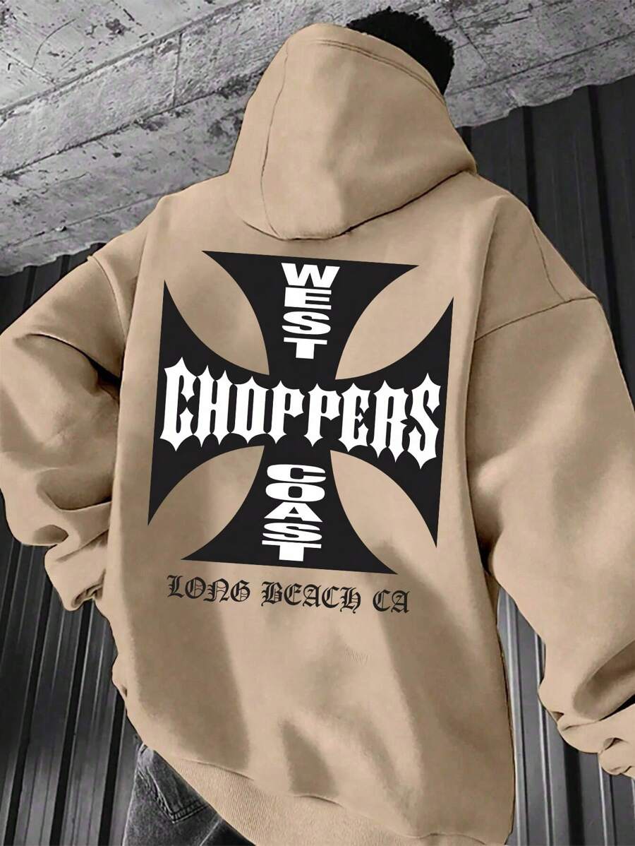 Men's West Coast Sweatshirt Choppers Brian - Beige - View 1