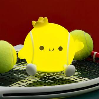 Sports Fan Gift Silicone Night Light With Warm White Light, Suitable For Boys & Girls, Decorative Lamp, Creative Gift For Sports Enthusiasts