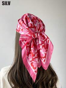 1 Nowość Modne 70cm Damskie Satynowe Uniwersalne Akcesoria Do Codziennego Użytku, Odpowiednie Na Wszystkie Pory Roku, Bandanatop Jedwabna Chustka Jedwabna Bandana,