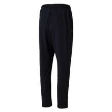 Adidas Pantalones de chándal para hombres para entrenamiento físico, correr, pantalones largos cómodos JY8568 - Negro - Ver 2