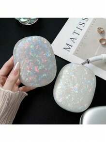 Étui d'écouteurs à motif de coquillage coloré, coque de protection anti-poussière décontractée pour usage quotidien - Multicolore - Voir 10