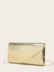 女士水钻首饰 水钻首饰套装 闪亮项链 耳环 手链套装 闪亮钱包 手提包 蛇形 V 型翻盖信封包 手提宴会包 手提包 女士舞会手提包 金属链条手提包 婚礼派对手提包 酒会婚礼 新款钱包 宴会包 晚礼服 女士新娘晚礼服舞会 - 金色 - 查看 7