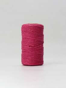 Sznurek do makramy 2 mm x 100 m, Kolorowa lina skręcana, Lina bawełniana, Przędza makramy do zawieszek ściennych, Wieszaki na rośliny, Rękodzieło, Projekty dekoracyjne DIY