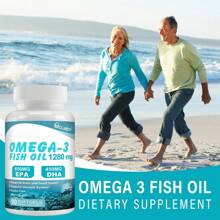 Bcuelov Immune, Brain & Heart  Supports - Omega-3 Fish Oil Softgels - With EPA & DHA - 90 Softgels - 1瓶 - 查看 5