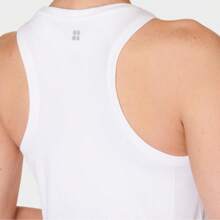 Athlete Seamless Workout Tank Top - White - View 3
