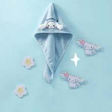 Sanrio Sanrio Characters 3-Piece ‌Cinnamoroll Towel Set - Bath Towel, Hair Dry Turban, Face Cloth - Super Absorbent Quick Dry For Women/Men, Kawaii Travel & Gym Essentials (Hello Kitty, My Melody) - 2025 Best Seller