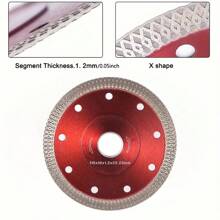 超薄水钻瓷砖刀片（1 件/3 件）——非常适合精确切割，适用于陶瓷、花岗岩和大理石——经久耐用，用途广泛