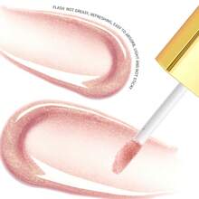 闪亮珍珠唇彩，防水持久，保湿补水，可分层玻璃镜面唇彩 - 彩色 - 查看 10