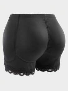 Women Padded Butt Lifting Shapewear Shorts, High Waisted Elegant Tummy Control Panties, Sculpting Smoothing Hip Enhancing Briefs