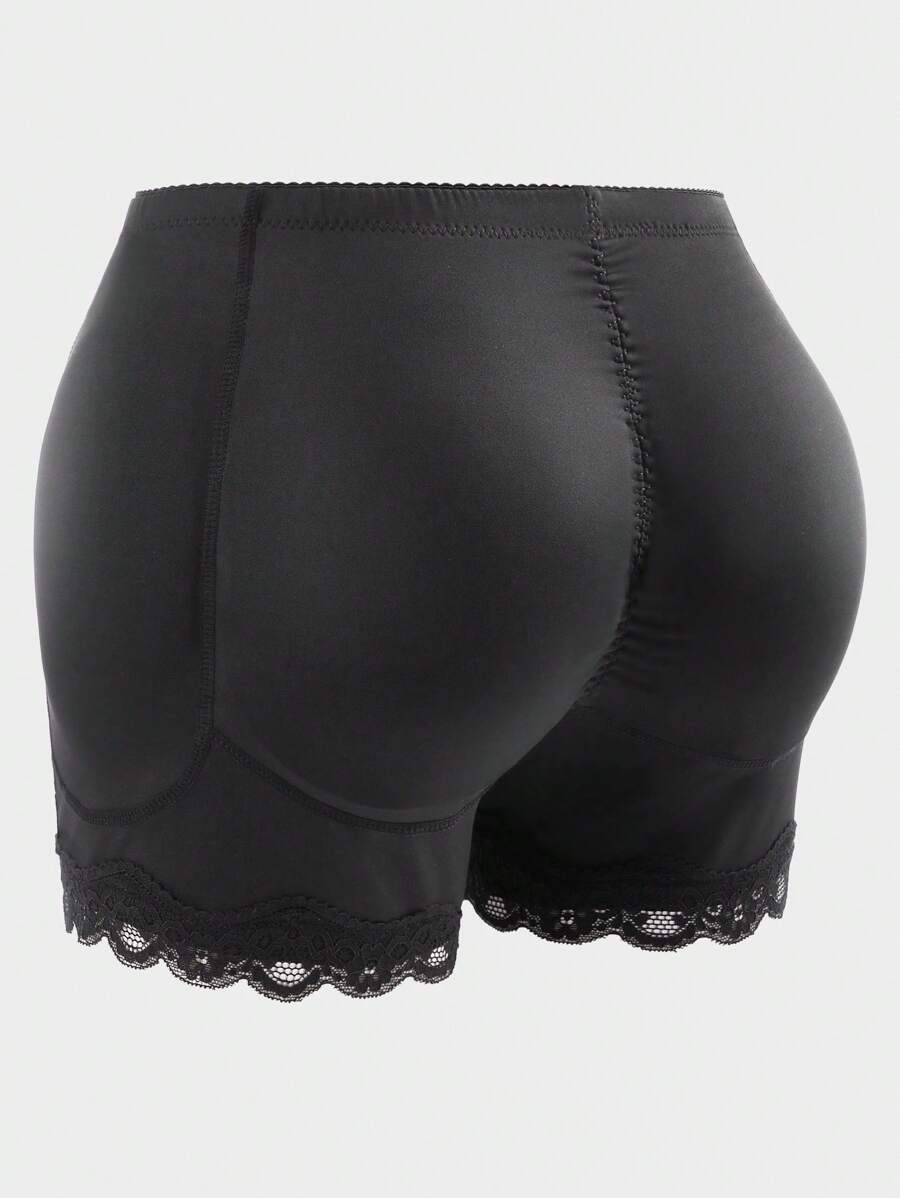 Women Padded Butt Lifting Shapewear Shorts, High Waisted Elegant Tummy Control Panties, Sculpting Smoothing Hip Enhancing Briefs