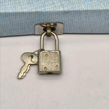 10pcs/Set Small Padlocks With Keys, Suitable For Luggage, Backpacks, Gym Lockers, Suitcase, Classroom Pairing Games, And More Uses