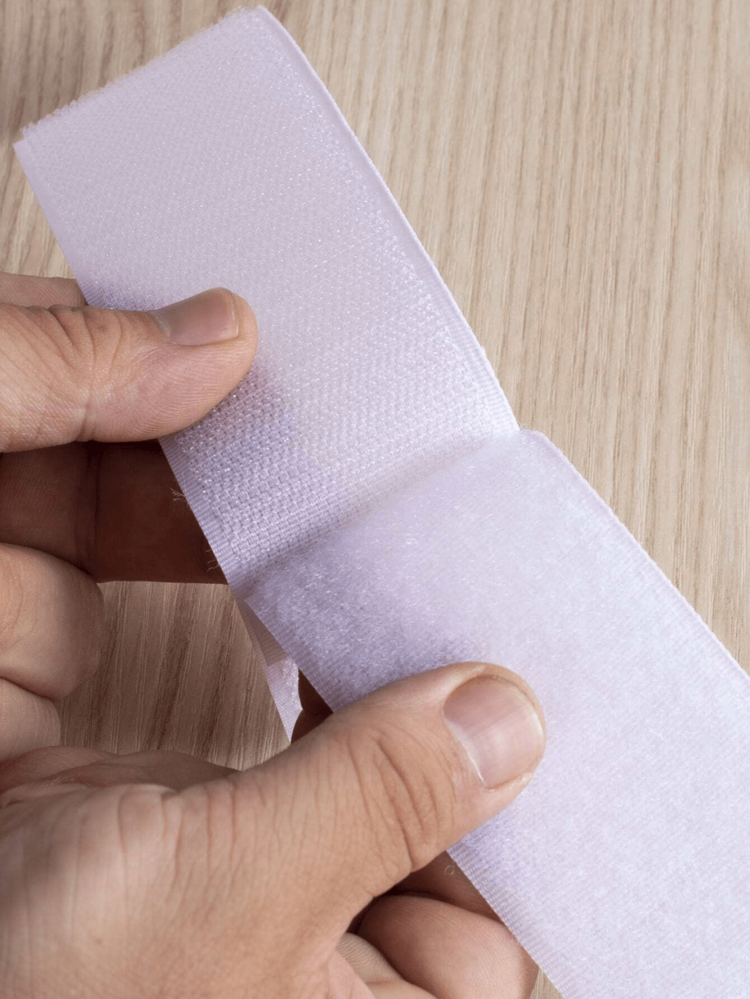 1-Meter (39.37in) Multifunctional Magic Strap, Hook And Loop Buckle, With Shoe Buckle And Clothing Buckle, Free Cutting - Multicolor - View 2