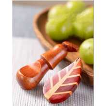 1 件，楠木手工筷子架 - 创意、复古 - 适用于餐具和厨房配件