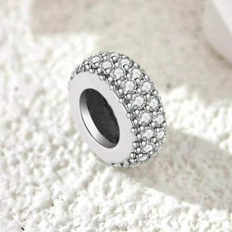 1 st moderunda berlockpärlor lämpliga för kvinnors armband Armband DIY-smycken Göra fina smycken